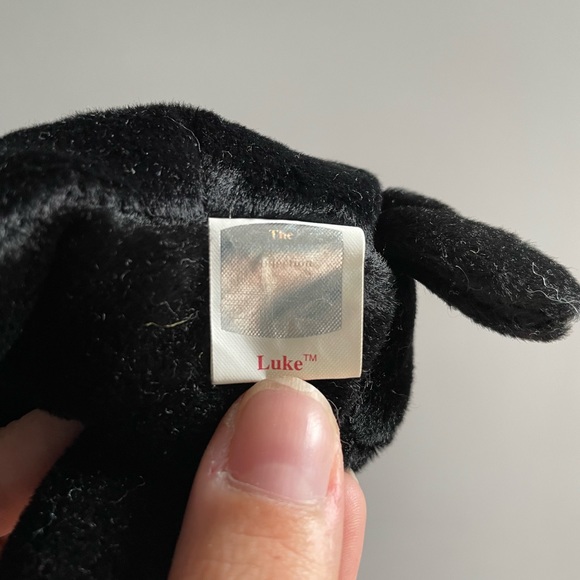 TY Beanie Baby Luke the Dog - Picture 3 of 3